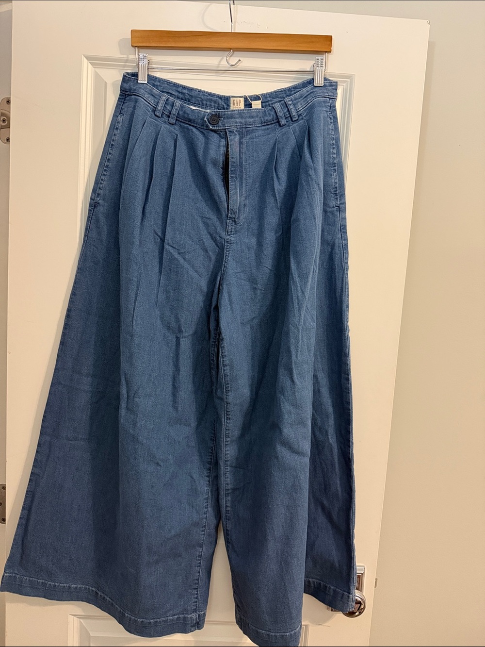 GAP x DOEN wide Leg Denim Jeans in Blue